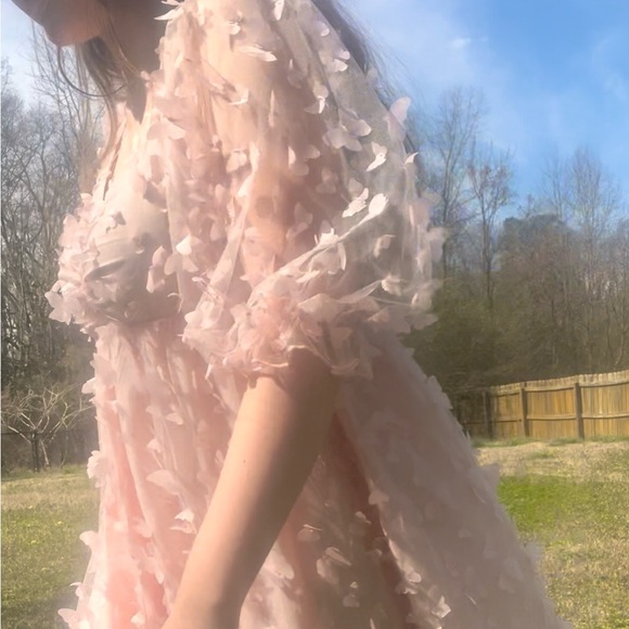 Pastel pink Selkie style poofy babydoll 🪷 - Picture 3 of 6